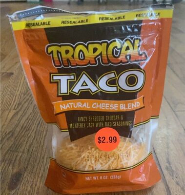 Taco Natural Cheese Blend, Taco