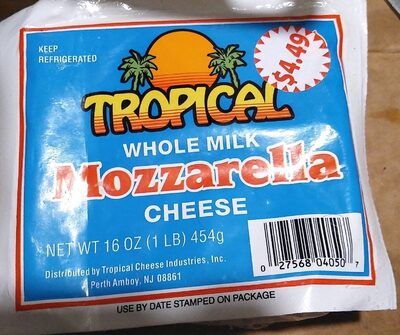 Whole Milk Mozzarella Cheese