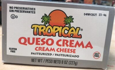 Tropical Cream Cheese, 8 Oz