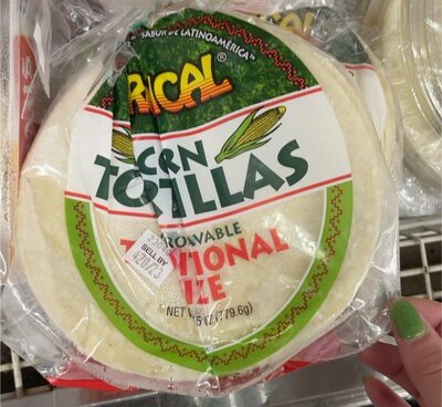 Corn Traditional Size Tortillas