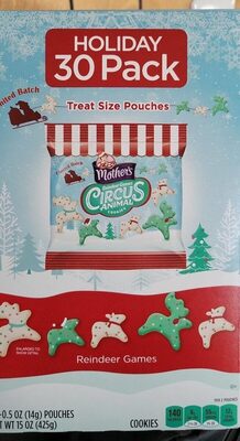 Santa's Favorite Reindeer Games Frosted Cookies