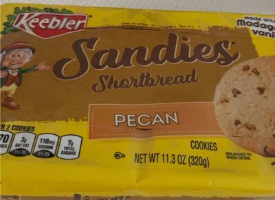 Pecan Shortbread Cookies, Pecan