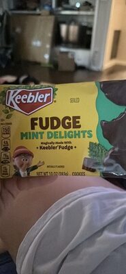 Mint & Fudge Cookies, Mint; Fudge