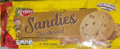 Shortbread Pecan Cookies, Pecan