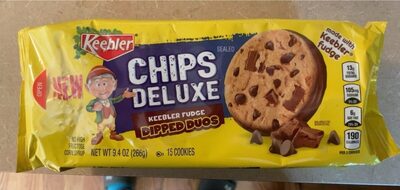 Keebler Fudge Dipped Duos Cookies, Fudge