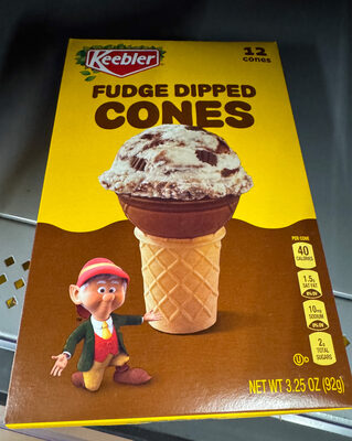Fudge-Dipped Cones, Fudge-Dipped