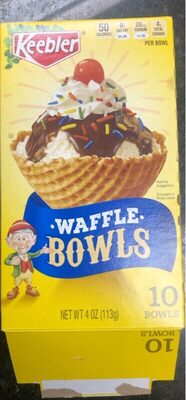 Waffle Bowls, Waffle