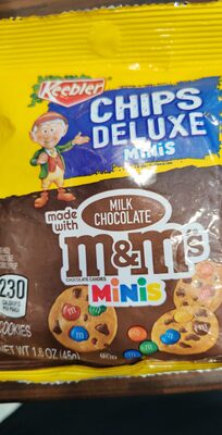 Milk Chocolate Chips Deluxe Minis Candies Cookies, Milk Chocolate