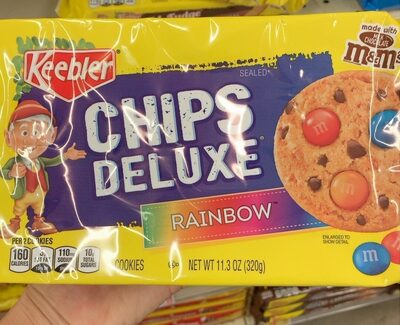 Rainbow Cookies Made With Milk Chocolate M&M's, Rainbow