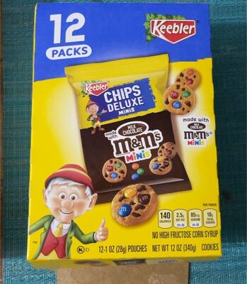 Chips Deluxe Minis Cookies, Chocolate