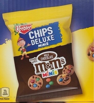 Milk Chocolate Chips Deluxe Candies Minis, Milk Chocolate