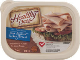 Oven Roasted Deli Thin-Sliced Turkey Breast With White Turkey Meat, Oven Roasted