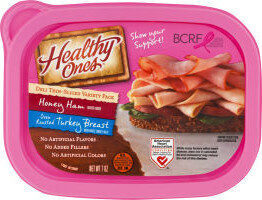 Honey Ham, Oven Roasted Turkey Breast With White Turkey Meat Deli Thin-Sliced Variety Pack, Honey Ham, Oven Roasted Turkey Breast