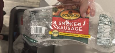 Smoked Natural Casing Sausage, Smoked