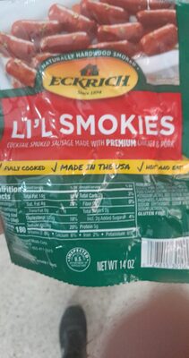 Li'L Smokies Cocktail Smoked Sausage, Li'L Smokies