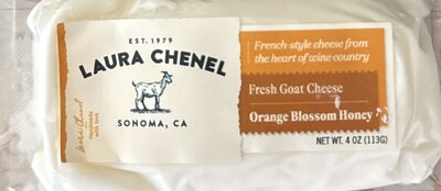 Orange Blossom Honey Fresh Goat Cheese, Orange Blossom Honey