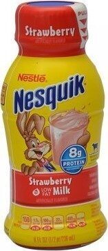 Strawberry Flavored Lowfat Milk, Strawberry