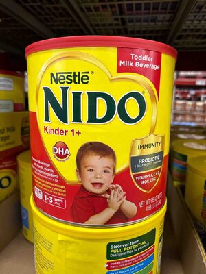 NIDO Kinder 1+ Powdered Milk Beverage 4.85 lb Canister