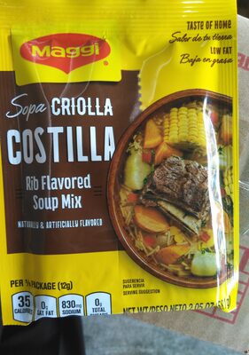 MAGGI Dehydrated Soup Criolla Rib 2.05oz