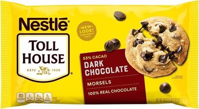 Nestle Toll House Dark Chocolate Chips, 20 Oz