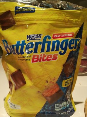 Bite-Sized Pieces Of Butterfinger Candy Bites