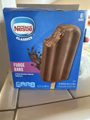 Creamy Chocolate Fudge Frozen Dairy Dessert Bars, Creamy Chocolate Fudge