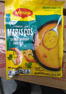 MAGGI Dehydrated Soup Seafood Creamy 2.28oz