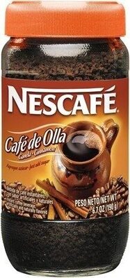 Cafe De Olla Cinnamon Instant Coffee Beverage, Cafe De Olla