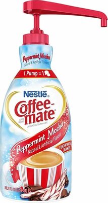 Peppermint Mocha Concentrated Coffee Creamer, Peppermint Mocha