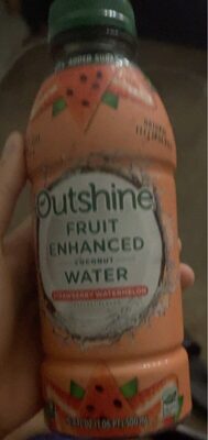 Strawberry Watermelon Fruit Enhanced Coconut Water, Strawberry Watermelon