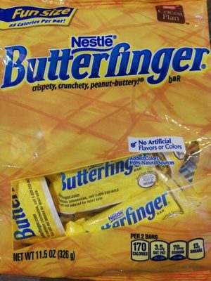 Crispety, Crunchety, Peanut-Buttery Fun Size Bars, Crispety, Crunchety, Peanut-Buttery
