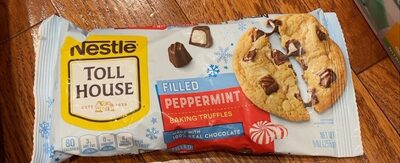 Peppermint Filled Baking Truffles, Peppermint
