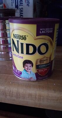 NIDO Kinder 1+ Years Toddler Lacto-Ease Powdered Milk Beverage 1.76lb Cannister