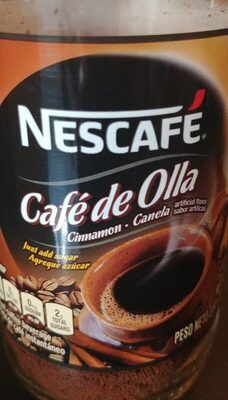 Cafe De Olla Cinnamon Instant Coffee Beverage, Cafe De Olla