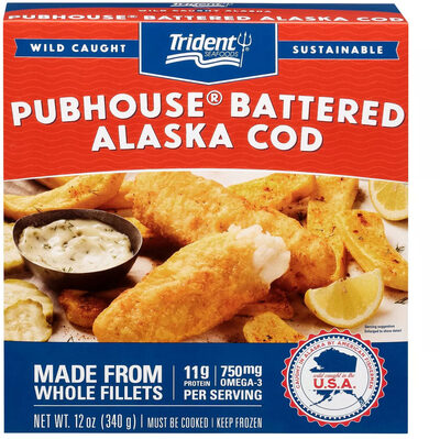Pubhouse Battered Alaska Cod, Pubhouse Battered Alaska