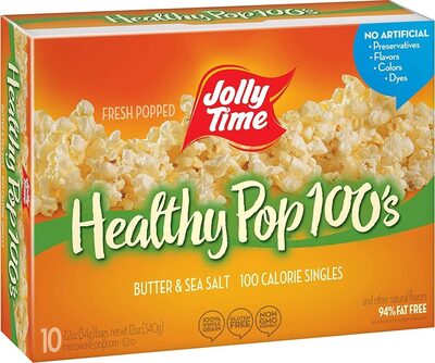 Butter & Sea Salt Microwave Popcorn, Butter; Sea Salt
