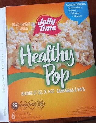 Butter & Sea Salt Microwave Popcorn, Butter & Sea Salt