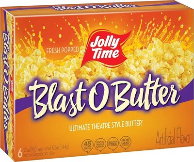 Blast O Butter Ultimate Theatre Style Butter Microwave Popcorn, Blast O Butter