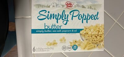 Butter Microwave Popcorn, Butter