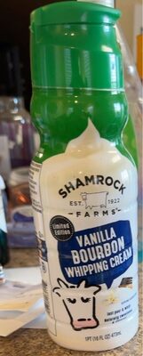 Vanilla Bourbon Whipping Cream, Vanilla Bourbon