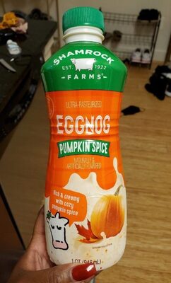 Pumpkin Spice Flavored Eggnog, Pumpkin Spice