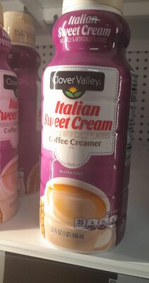 Italian Sweet Cream Flavored Coffee Creamer, Italian Sweet