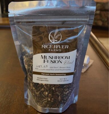 Mushroom Fusion A Robust Blend Of Wild Rice, Red Rice, Mushrooms, And Brown Rice With An Herb Seasoning Packet, Mushroom Fusion