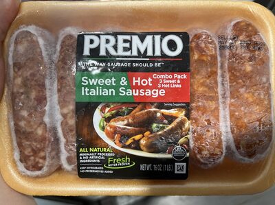 Sweet & Hot Italian Sausage