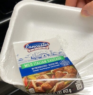 Mild Italian Sausage, Mild Italian