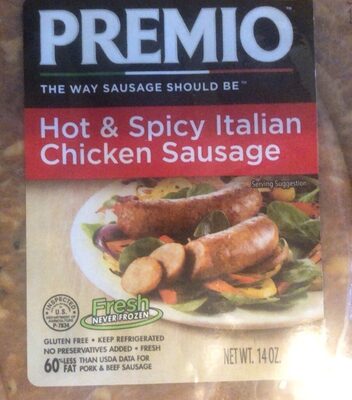 Hot & Spicy Italian Chicken Sausage