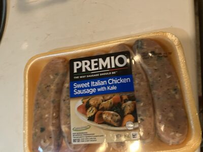 Sweet Italian Chicken With Kale Sausage