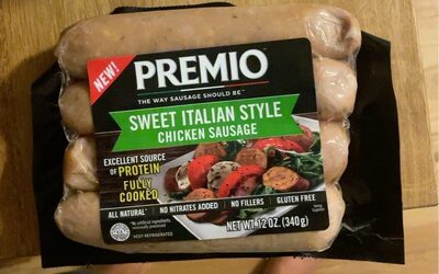 Sweet Italian Style Chicken Sausage