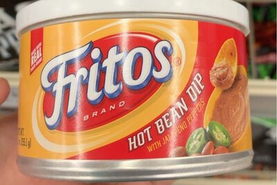 Hot Bean Dip With Jalapeno Peppers, Hot With Jalapeno Peppers