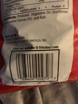 Original Potato Chips, Original